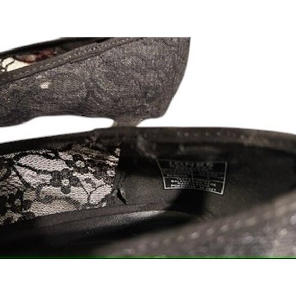 JONES NY "Berdina" Floral Lace Pointed Toe Stiletto Sz 9 - Office Siren Style - Picture 11 of 11